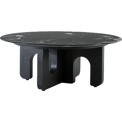 Carmen Комплект холни маси balder - черен-бял (3530697)