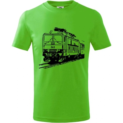Vlak 363 tričko detské Apple Green