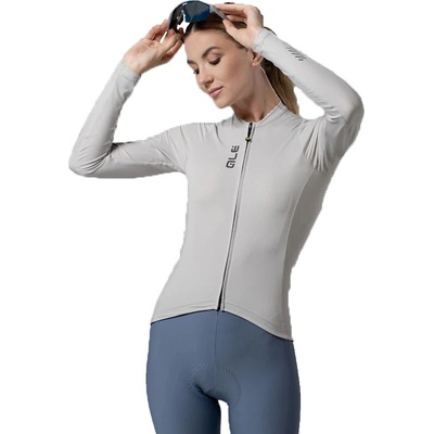 Alé Pragma Color Block LS W Stone