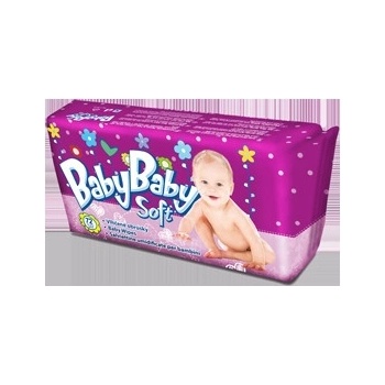 Baby Soft detské vlhčené utierky 72 ks