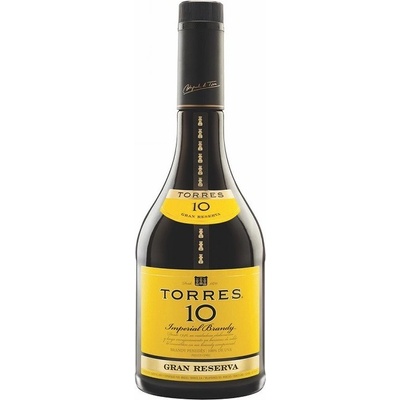 Torres 10 Gran Reserva 38% 0,7 l (čistá fľaša)