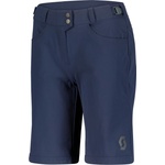 SCOTT Дамски шорти за колоездене Scott Women's Shorts Trail Flow with Pad Cycling bottoms - Dark Blue - размер XS (155-1035-0811)
