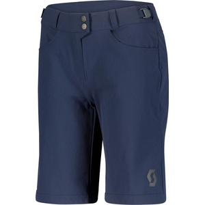 SCOTT Дамски шорти за колоездене Scott Women's Shorts Trail Flow with Pad Cycling bottoms - Dark Blue - размер XS (155-1035-0811)