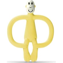 Matchstick Monkey hryzadlo a zubná kefka žltá