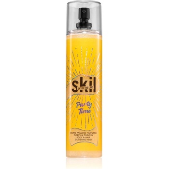 Skil Night Call Party Time спрей за тяло и коса с блясък 250ml