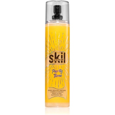 Skil Night Call Party Time спрей за тяло и коса с блясък 250ml