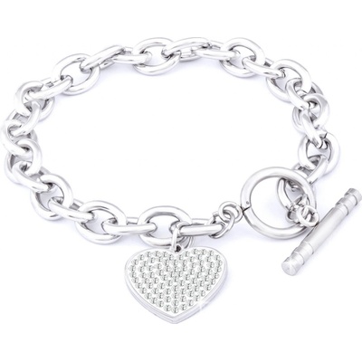 Ellami Ellami Verona 1954 Náramek se srdcem a zirkony 2001954