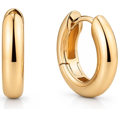 Pandora Luxusné pozlátené kruhové náušnice Essence 263320C00