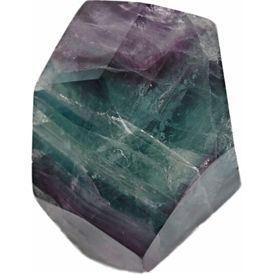 Nefertitis Fluorit duhový broušený 10 NF62981 - cca 4 x 3,3 cm, 51 g