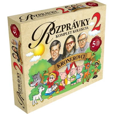 CD BOX Rozprávky Kronerovci 2
