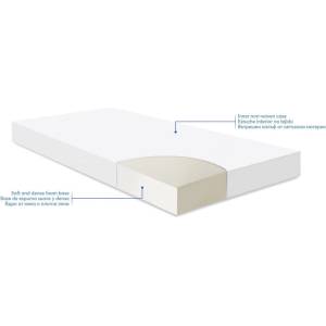 KikkaBoo Матрак Fantasia Plus 60x120x6см Clouds Peach (41107030027) - salemax
