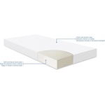 KikkaBoo Матрак Fantasia Plus 60x120x6см Clouds Peach (41107030027) - salemax