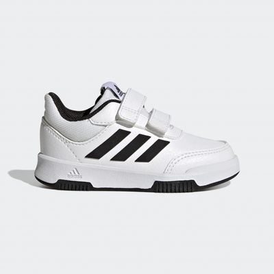 adidas Tensaur detské tenisky so suchým zipsom čierno-biele