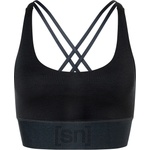 super. natural Дамски спортен сутиен super. natural Women's Lux Super Top Sports bra - Jet Black (114-3596-0113)