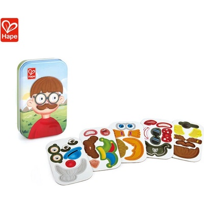 Hape Занимателна игра Hape - Магнитно лице (H0476)