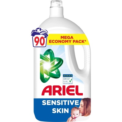 Ariel tekutý prací prostriedok Sensitive Skin 90 PD
