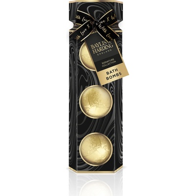 Baylis & Harding Sada šumivých koulí Mandarinka & Grepfruit 3x100 g