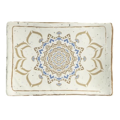 Kulsan KN-TERRA-CASABLANCA-Чиния правоъг. 19x13, 5xh2, 1cm (30019. CW. CАS) (013724)