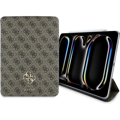 GUESS GUFC11PM24PS4SGW iPad Pro 11" 2024 кафяв Магнитно 4G голямо лого (3666339387983)