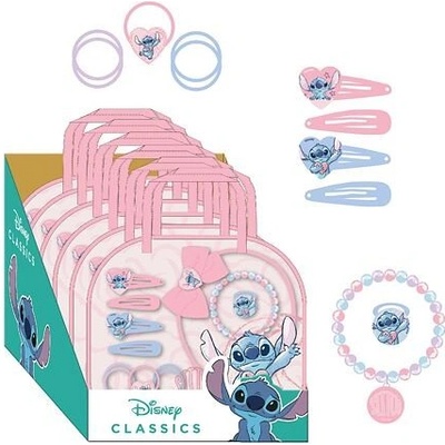 Cerdá Set doplňků do vlasů 12 ks Stitch