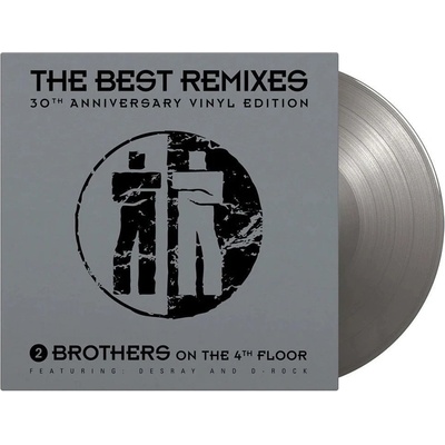 Two Brothers On The 4th Floor - Best Remixes - Coloured Silver Vinyl, Remastered LP