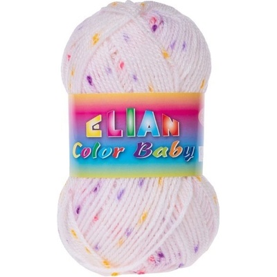 VSV Pletací příze Elian Color Baby - 507 žlutá
