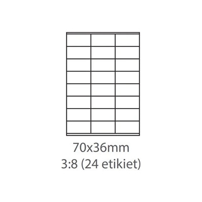 Ecodata biele 24ks/A4 100 listov ECO-07003602
