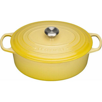 Le Creuset 21178294032430 Pekáč Signature oválny 29 cm citrónový