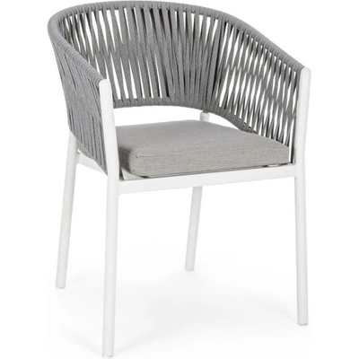 Bizzotto Стол florencia бял wg20 с възглавница (0662801)