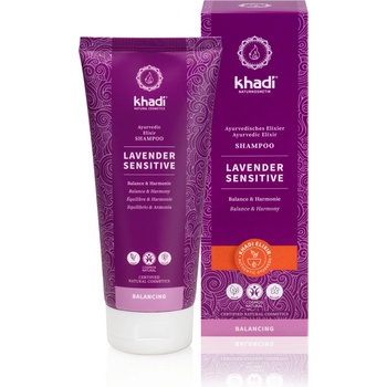 Khadi elixír Shampoo Levandule Sensitive 200 ml