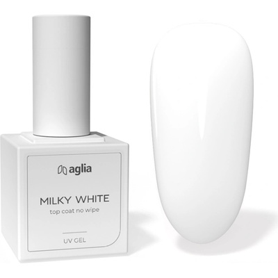 Aglia Hema Free bezvýpotkový top coat milky white 15 ml