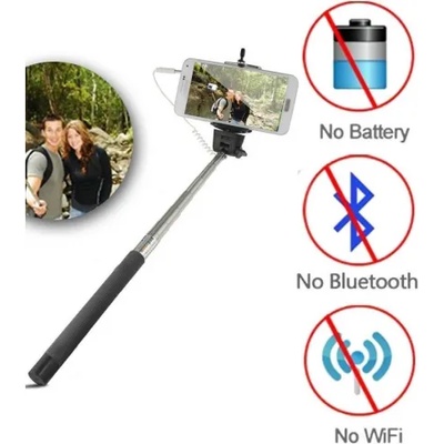 Селфи стик с 3.5 мм жак и телескопична дръжка