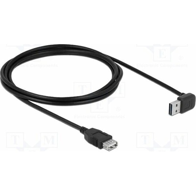 Delock 83548 USB 2.0 zlacený 2m černý