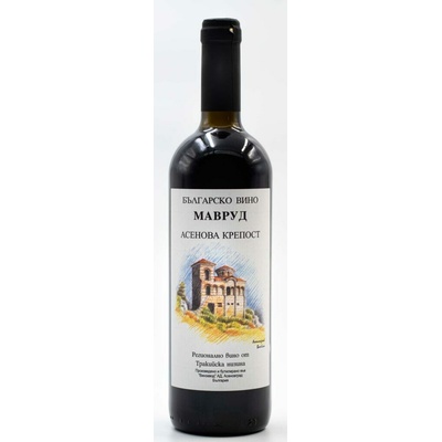 Assenovgrad Winery Mavrud červené 2019 13% 0,75 l (čistá fľaša)