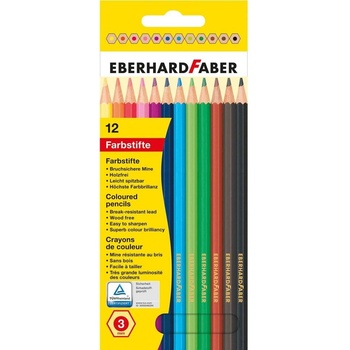 Eberhard Faber Цветни моливи, 12 цвята (1015120316)
