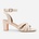 Wheres That From CreamPU Caity Wide-Fit Triple Link-Chain Detail Sa - Cream