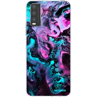 Pouzdro Picasee silikonové Vivo Y20s Lean čiré