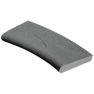 Bazénový lem Presbeton Borneo oblouk R 0,5 550/379x220x55/47 mm reliéfní černý – Hledejceny.cz