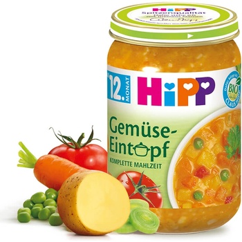 Hipp БИО пюре зеленчукова яхния 12м+ 250г