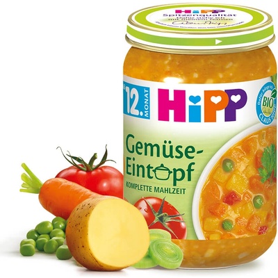 Hipp БИО пюре зеленчукова яхния 12м+ 250г