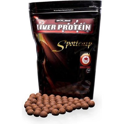 Sportcarp boilies Liver Protein Chilli Fruit 24 mm 4 kg