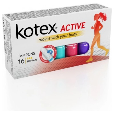 Kotex Tampony Active Normal 16 ks