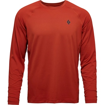 Black Diamond Мъжка блуза с дълъг ръкав Black Diamond Alpenglow L/S Crew Longsleeve - Burnt Sienna (216-5236-0111)