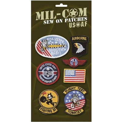 MIL-COM Nášivky USAF sada 7 kusov