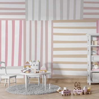 Decono Детски Фототапет Пастелни Форми