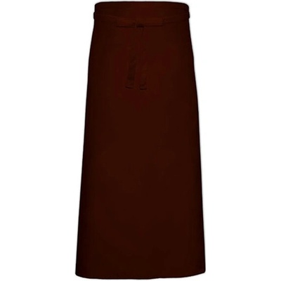 Link Kitchen Wear Francúzska zástera Xxl s vreckom X1140P Brown -ca. Pantone 476 100 x 140 cm