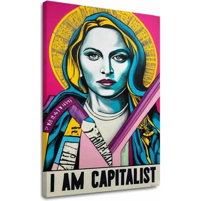 Madonna obraz na plátne - Popová revolúcia - 100x150 cm