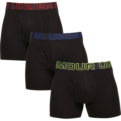 Under Armour Мъжки боксерки Under Armour M UA Perf Cotton 6in (3 бр. ) Under Armour | Cheren | МЪЖЕ | XS