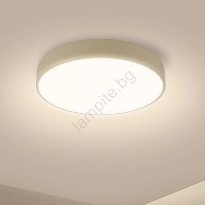 Brilagi - димируемо LED осветително тяло POOL LED/36W/230V 3000-6000K Ø 30 см бежово + с дистанционно управление (BG2233)