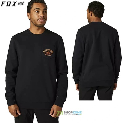 Fox mikina At Bay Crew fleece